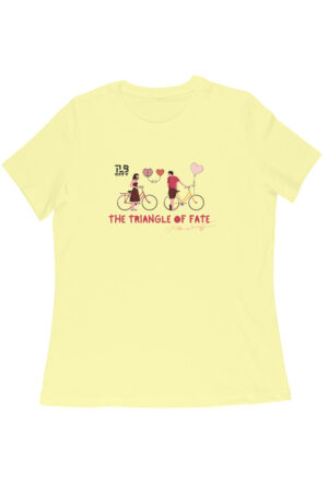 The Triangle of Fate Women Round Neck T-Shirt