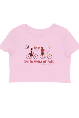 The Triangle of Fate Crop Top
