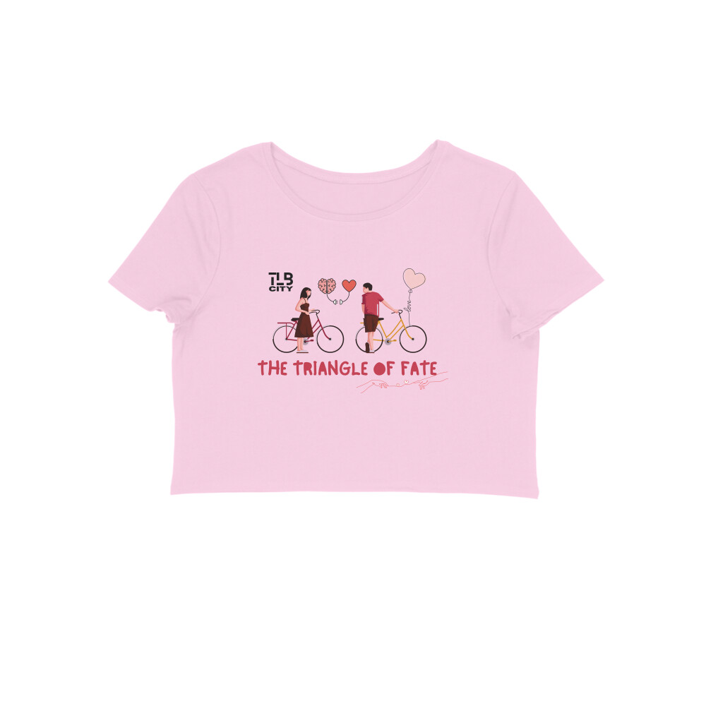 The Triangle of Fate Crop Top