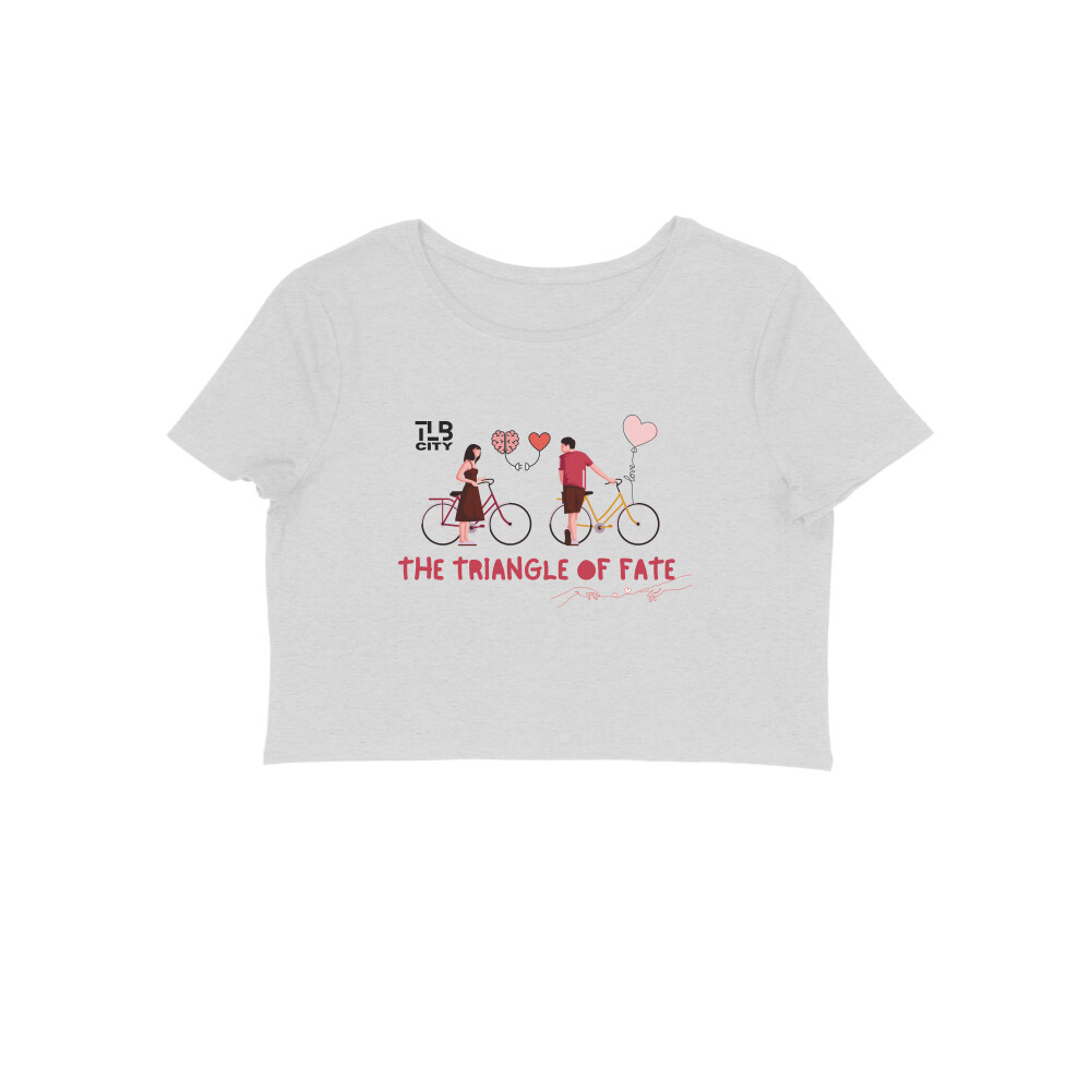 The Triangle of Fate Crop Top - Image 5