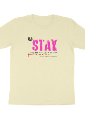 Stay: A Survival Manifesto Men Round Neck T-Shirt
