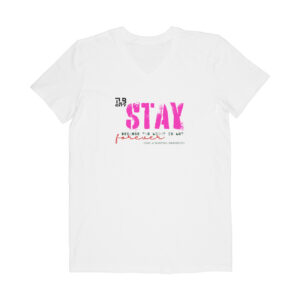 Stay: A Survival Manifesto V-Neck T-Shirt