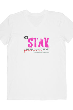 Stay: A Survival Manifesto V-Neck T-Shirt
