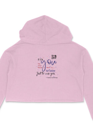 Twisted Heartstrings Crop Hoodie