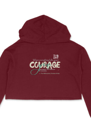 The Billionaire’s Broken Bride Crop Hoodie