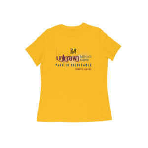 Unsold Virgin Women Round Neck T-Shirt