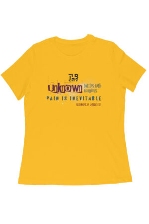 Unsold Virgin Women Round Neck T-Shirt