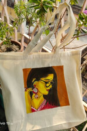 Handpainted Tote Bags | Nibedita Dey