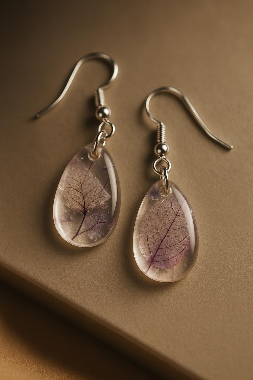 Resin Earrings | Sakshi Suresh Sharma