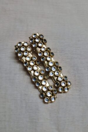 Kundan Stone Hair Clip | Nasreen Afsana