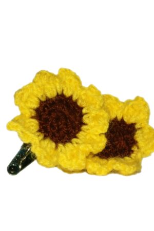 Sunflower Hairclip Pair | Mukul Yadav