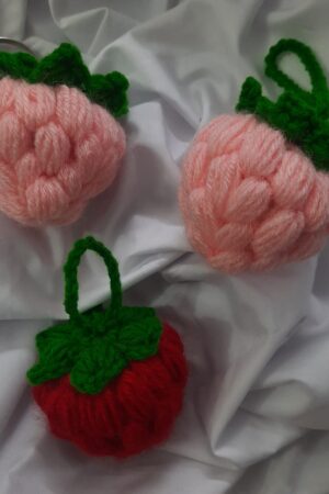 Strawberry Keychain| Yoana Puri